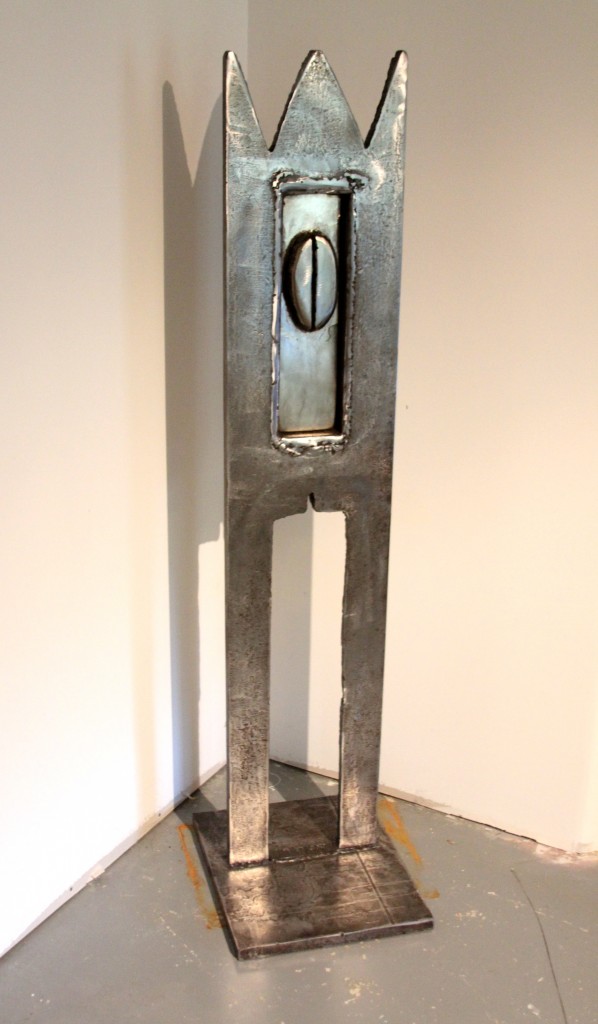 Meera's Thought - 60" x 14.5" x 17" steel