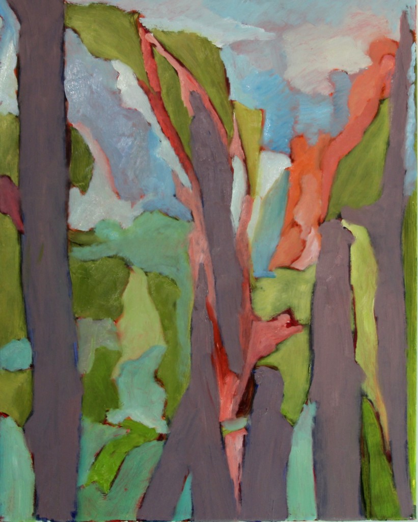 Springtime I - 20" x 16" oil on canvas - private collection