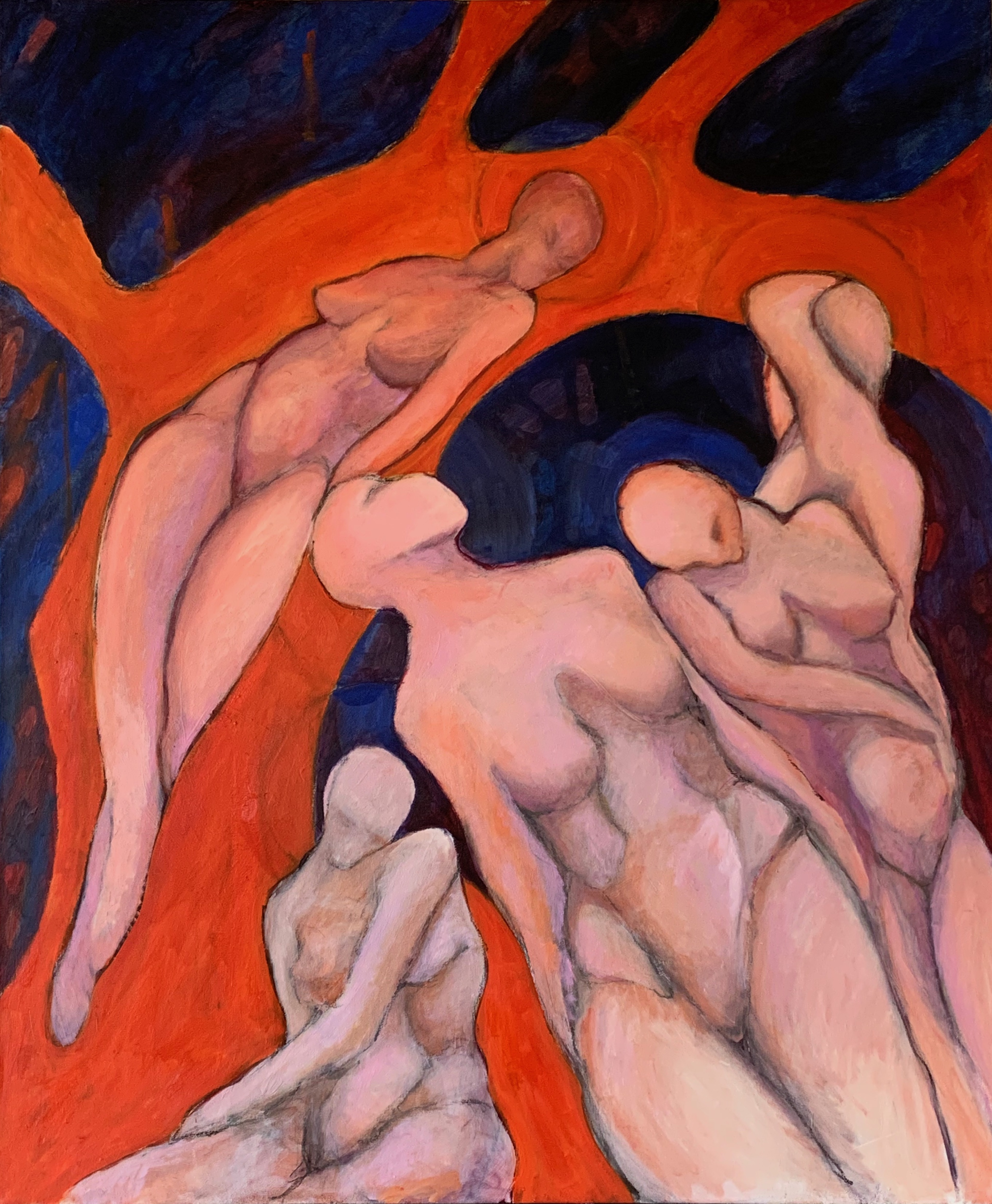 Transition - 72" x 60" oil on canvas