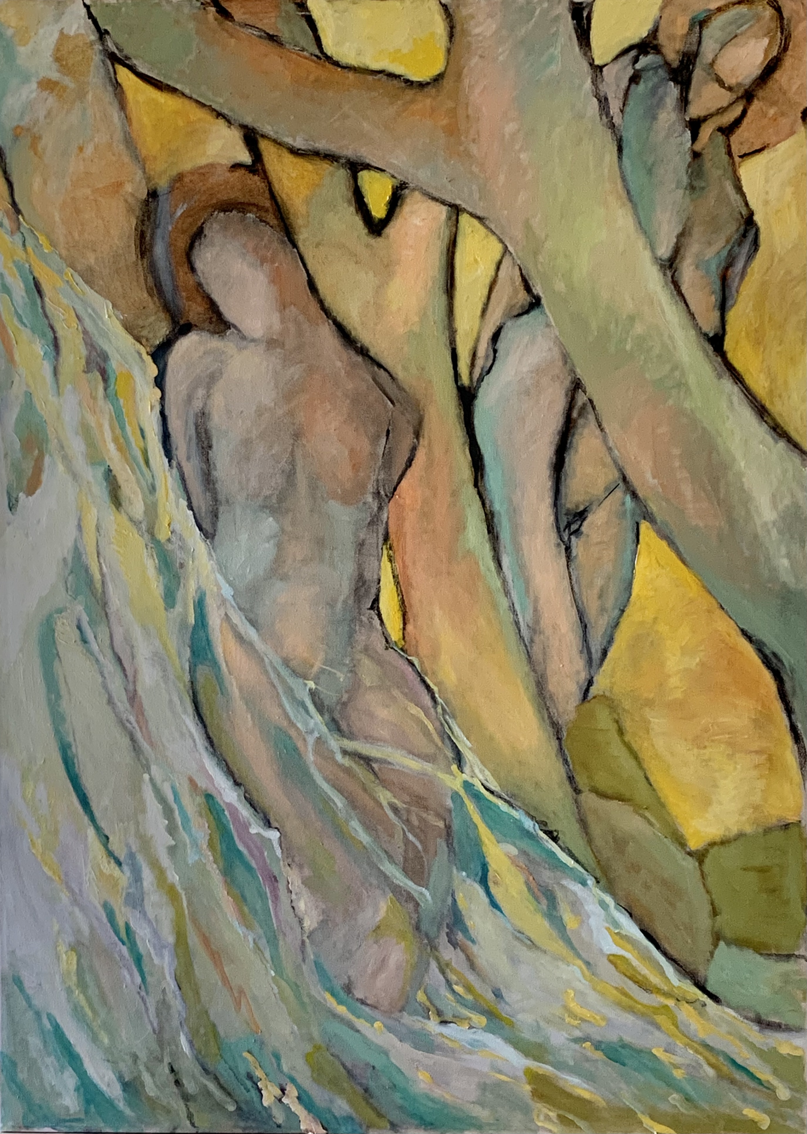 The Cleansing - 65" x 48" oil on canvas